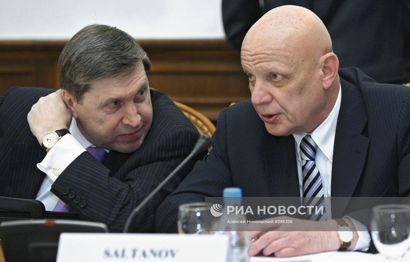 Александр Салтанов и Юрий Ушаков