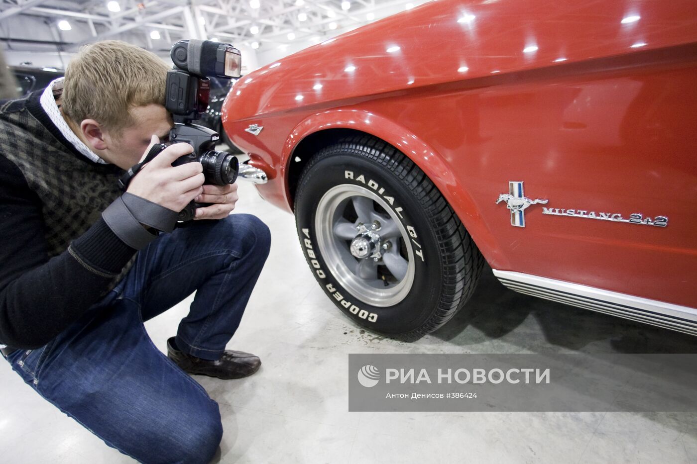 Открытие выставки MOSCOW DREAMCAR SHOW 2009 в Москве