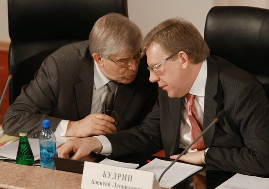 Алексей Кудрин и Сергей Игнатьев