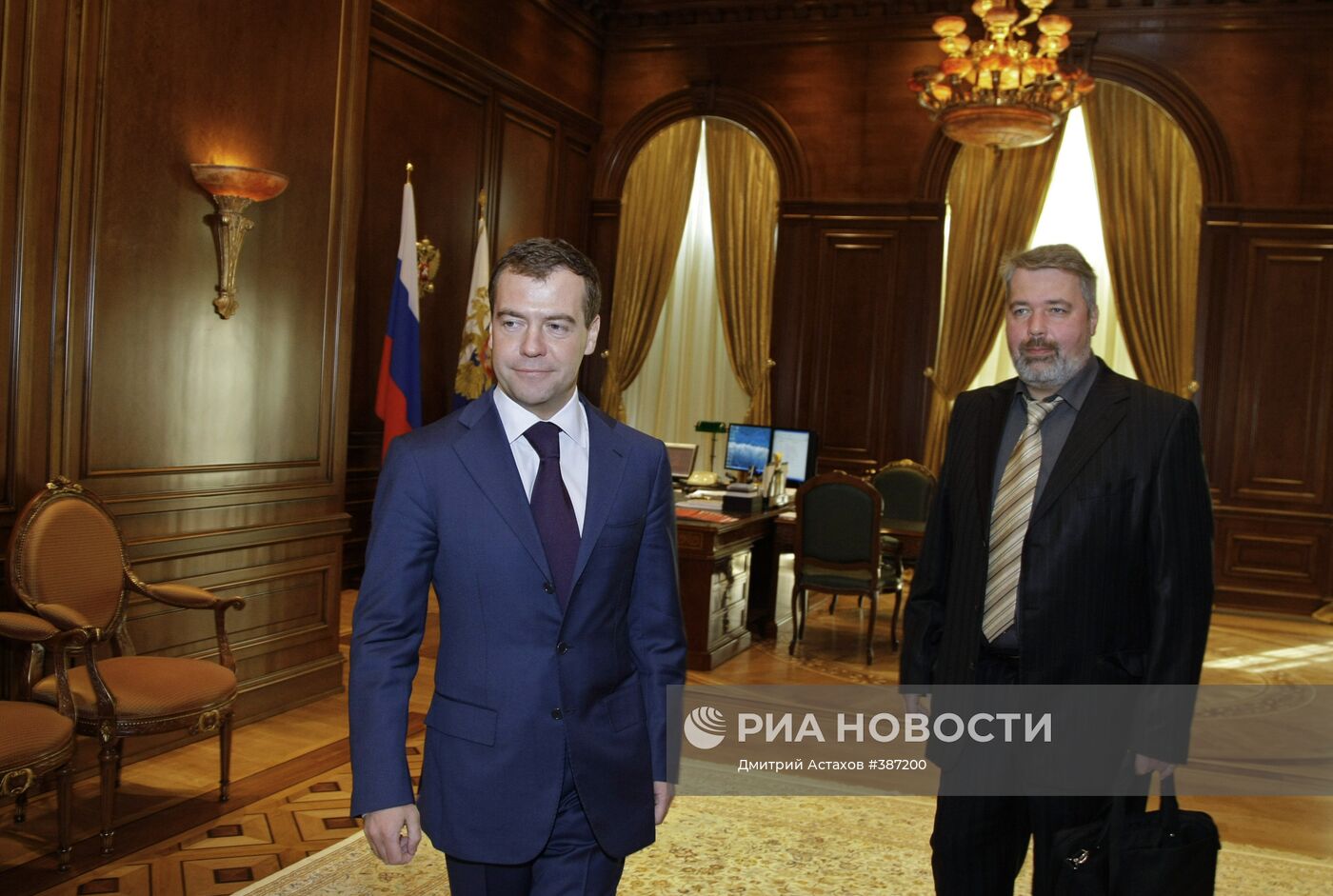 Д.Медведев дал интервью "Новой газете"