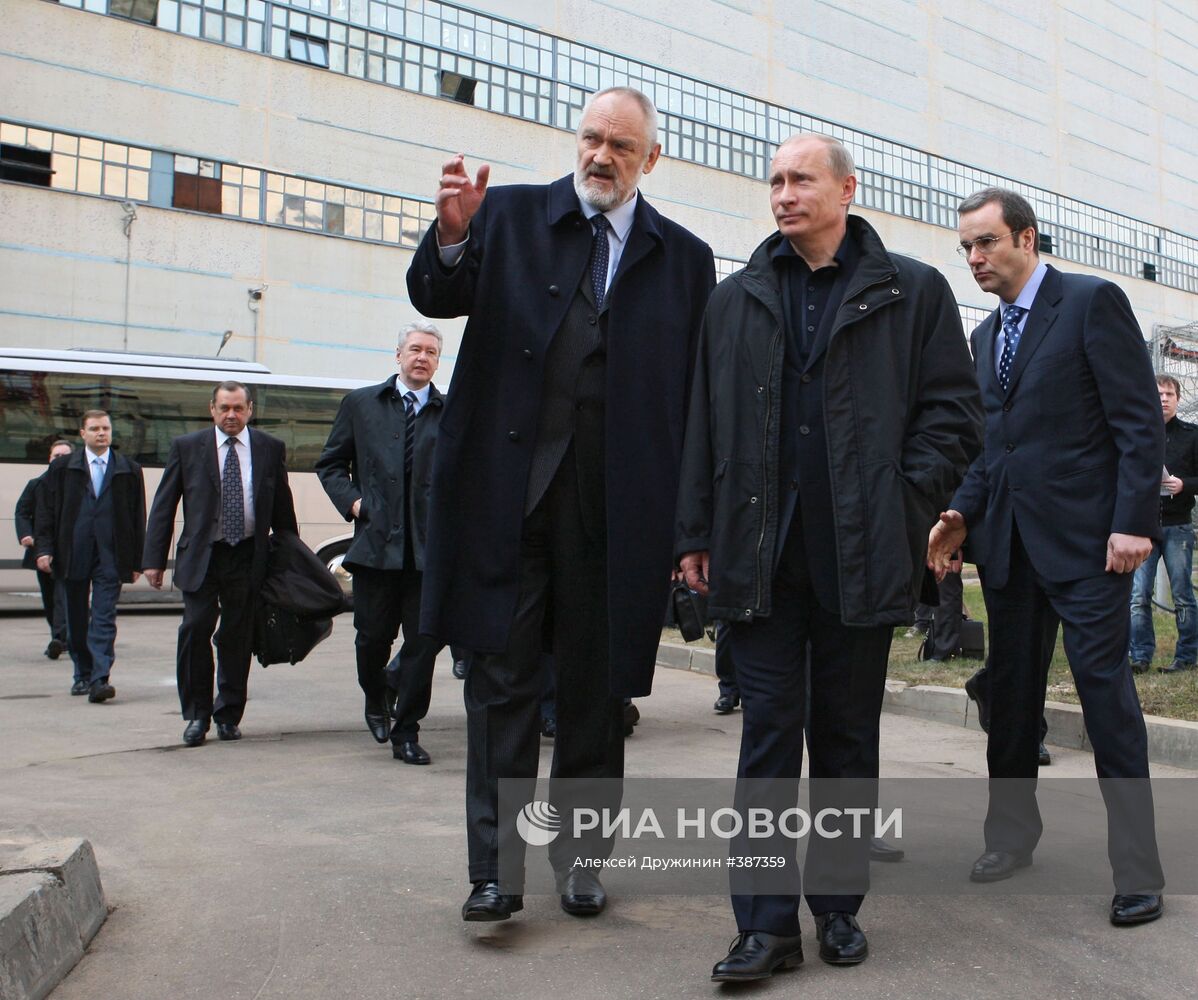 В. Путин посетил Калининскую АЭС