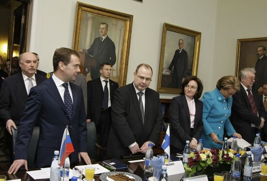 Государственный визит Д.Медведева в Финляндию