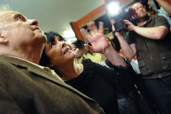 Э. Рязанов, Б. Ахмадулина