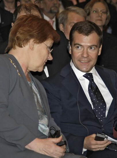 Государственный визит Д.Медведева в Финляндию