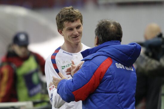 Футбол. 1/4 финала Кубка России. Матч "Локомотив" - ЦСКА