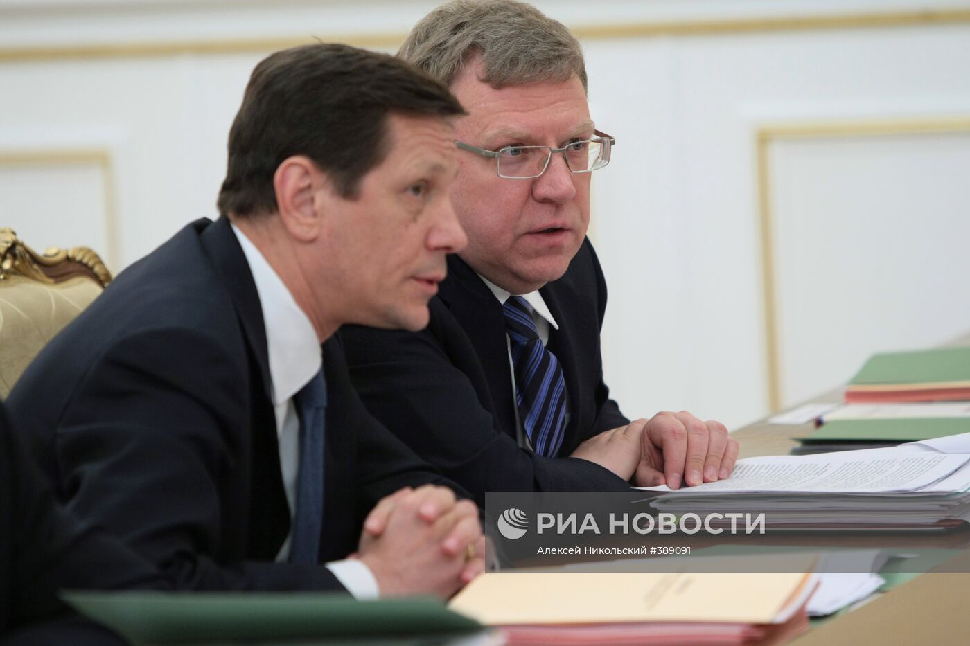 А. Жуков, А. Кудрин