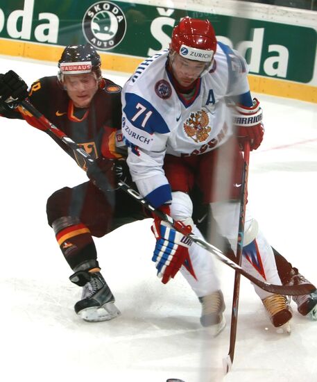 Чемпионат мира по хоккею 2009. Россия - Германия - 5:0