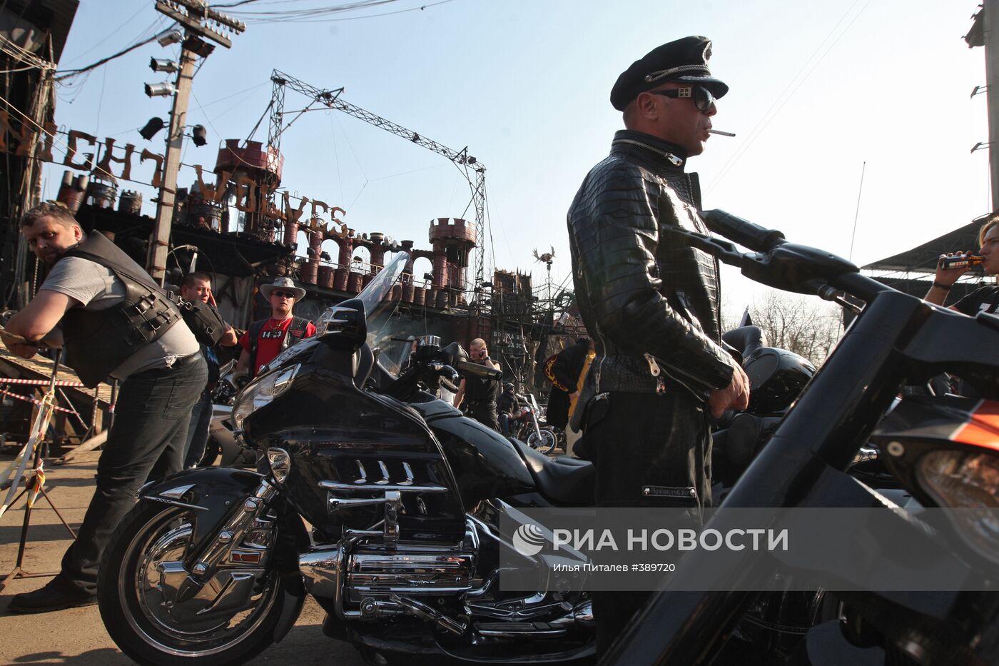 Открытие байкерского сезона в Москве