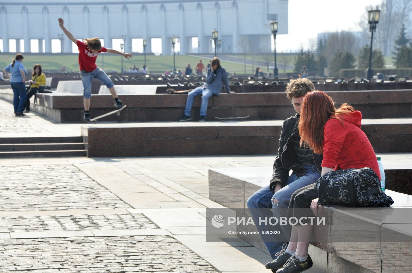 Весна в Москве