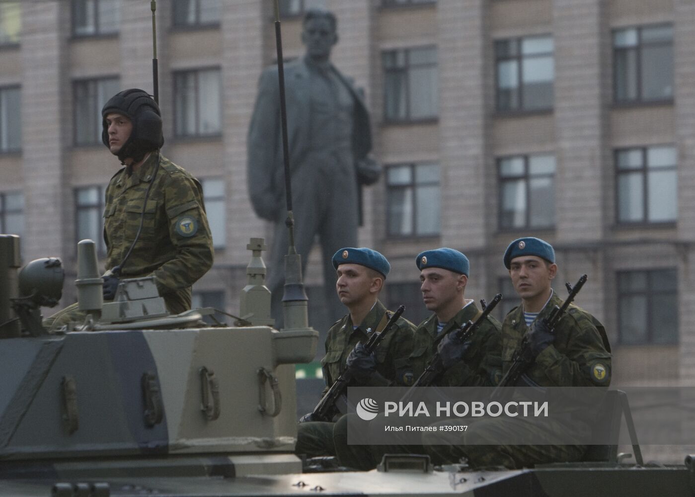 Репетиция парада Победы в Москве