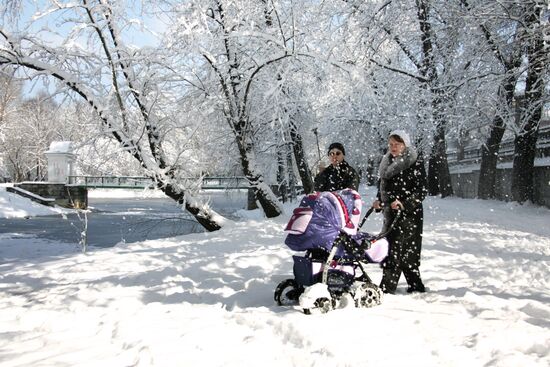 Резкое похолодание в Екатеринбурге