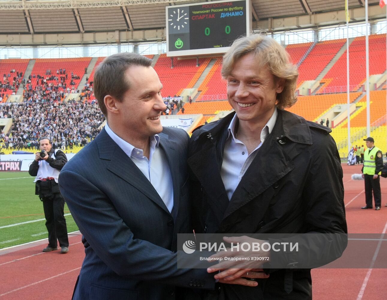 Андрей Кобелев и Валерий Карпин