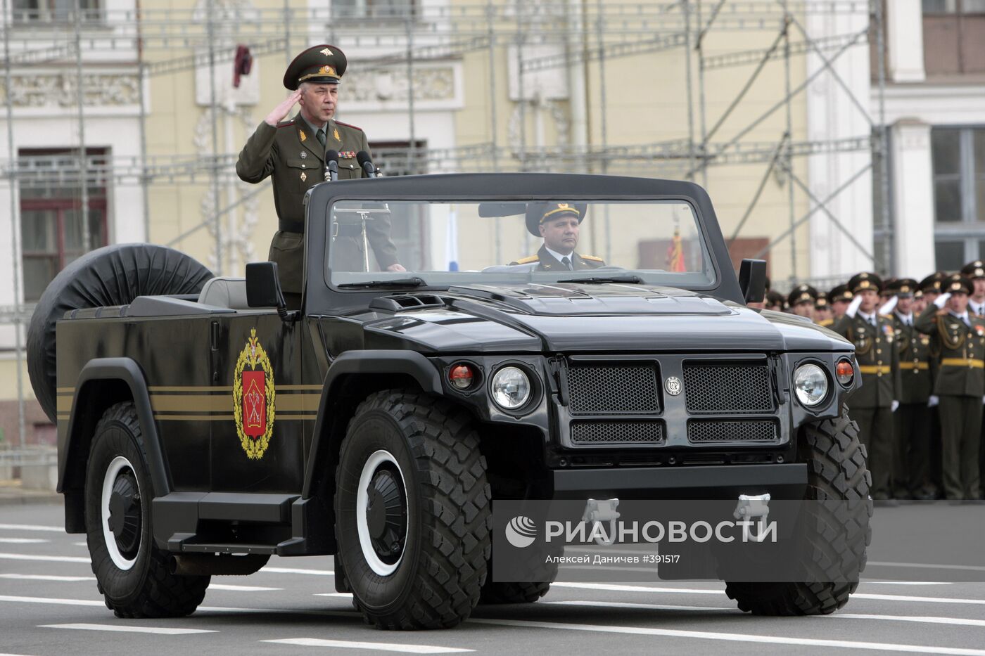Генеральная репетиция Парада Победы в Санкт-Петербурге