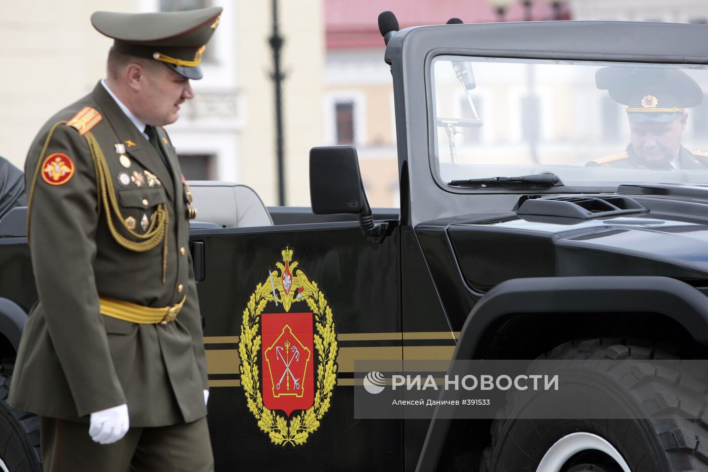 Генеральная репетиция Парада Победы в Санкт-Петербурге