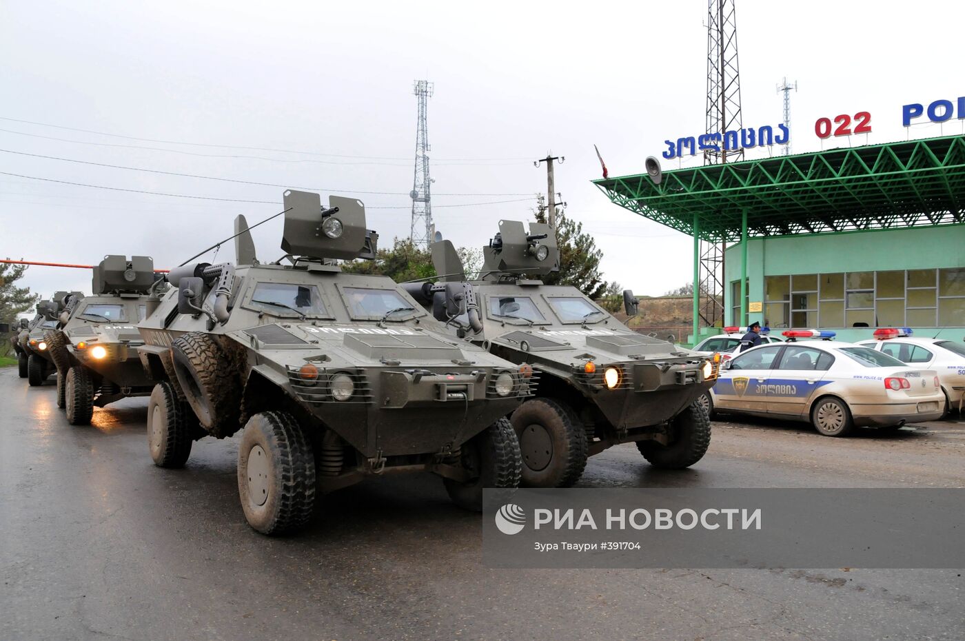 В военной части Мухровани ВС Грузии произошел мятеж | РИА Новости Медиабанк