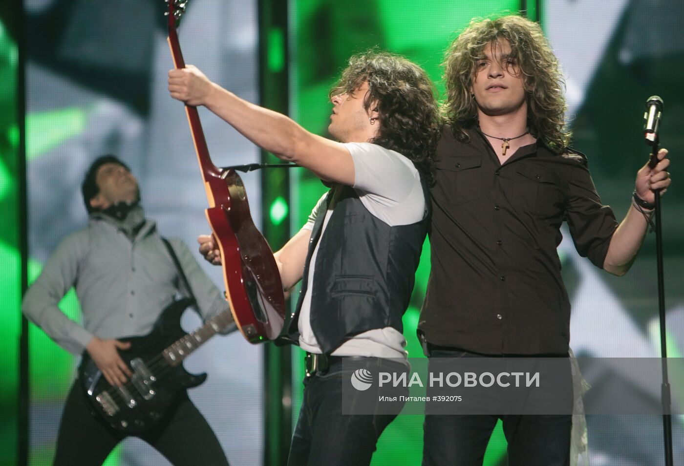 Участники "Евровидения" рок-дуэт Next Time (Македония)