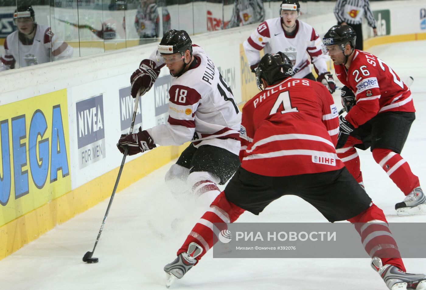 Хоккей. Чемпионат мира– 2009. Четвертьфинал. Канада – Латвия