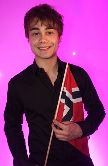 Участник "Евровидения" Александр Рыбак (Норвегия)