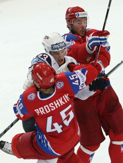 Хоккей. Чемпионат мира– 2009. Полуфинал. Россия - США