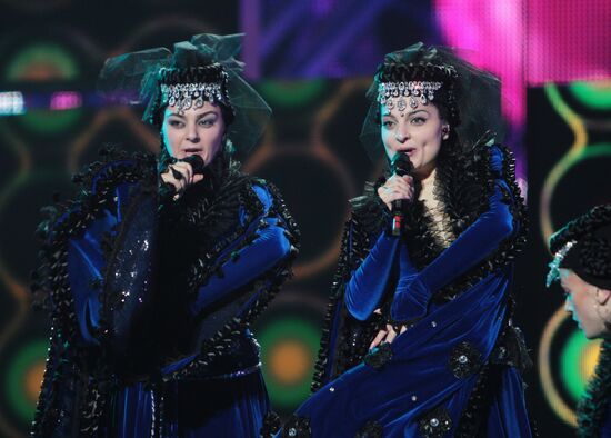 Участницы "Евровидения" Инга и Ануш (Армения)