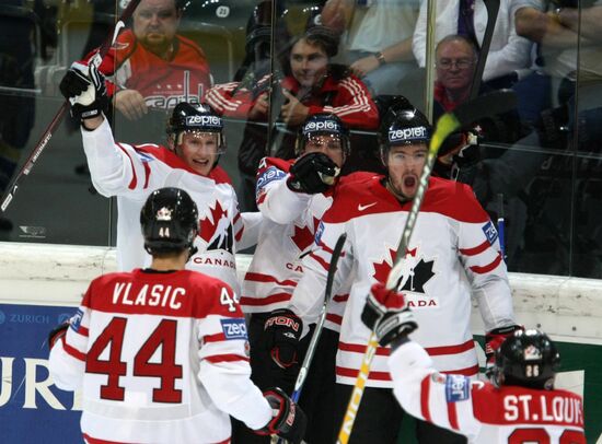 Чемпионат мира по хоккею. Канада - Швеция 3:1