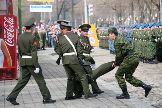 Военный парад в Екатеринбурге