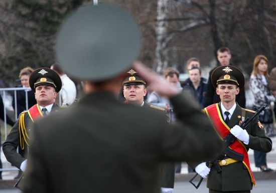 Празднование Дня Победы в Красноярске