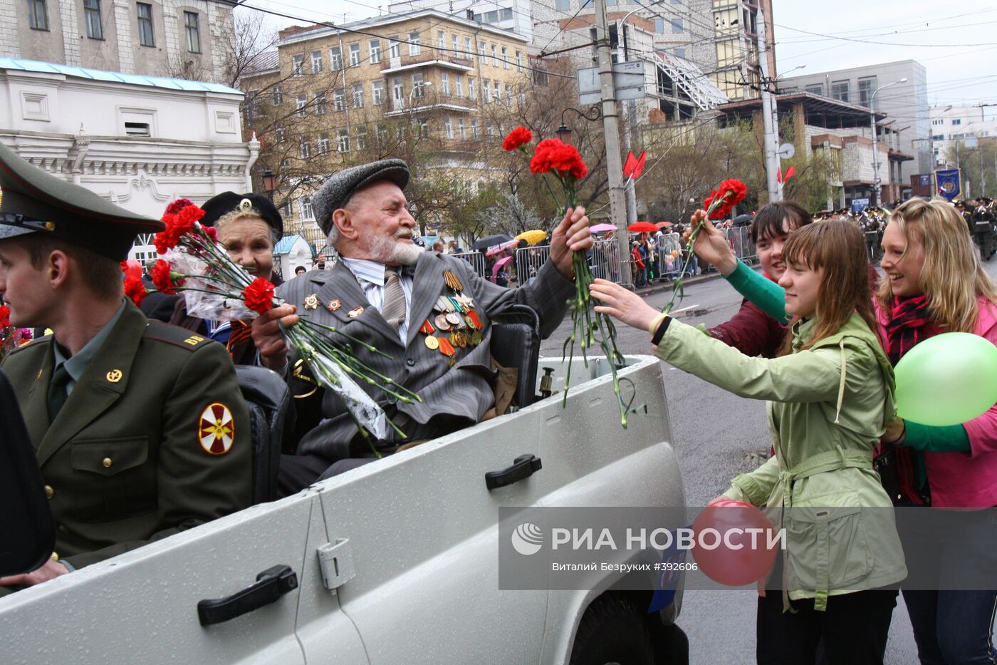 Празднование Дня Победы в Красноярске