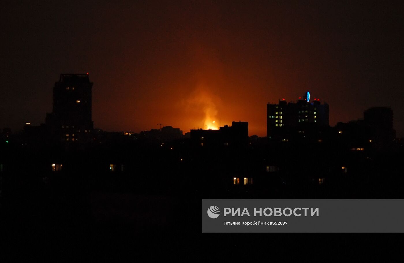 Взрыв газопровода в Москве