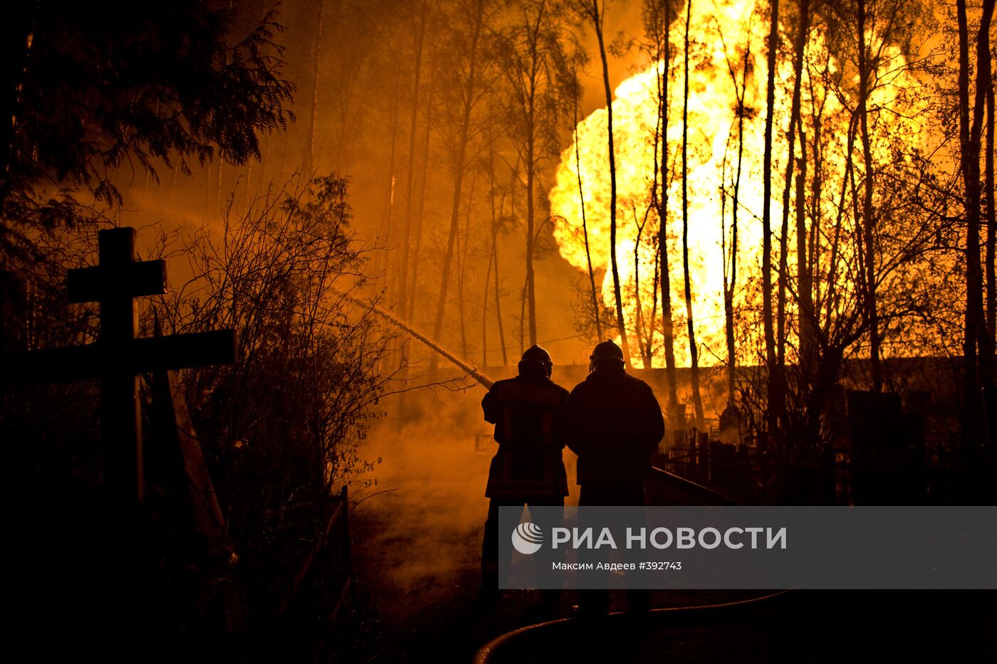 Взрыв газопровода в Москве