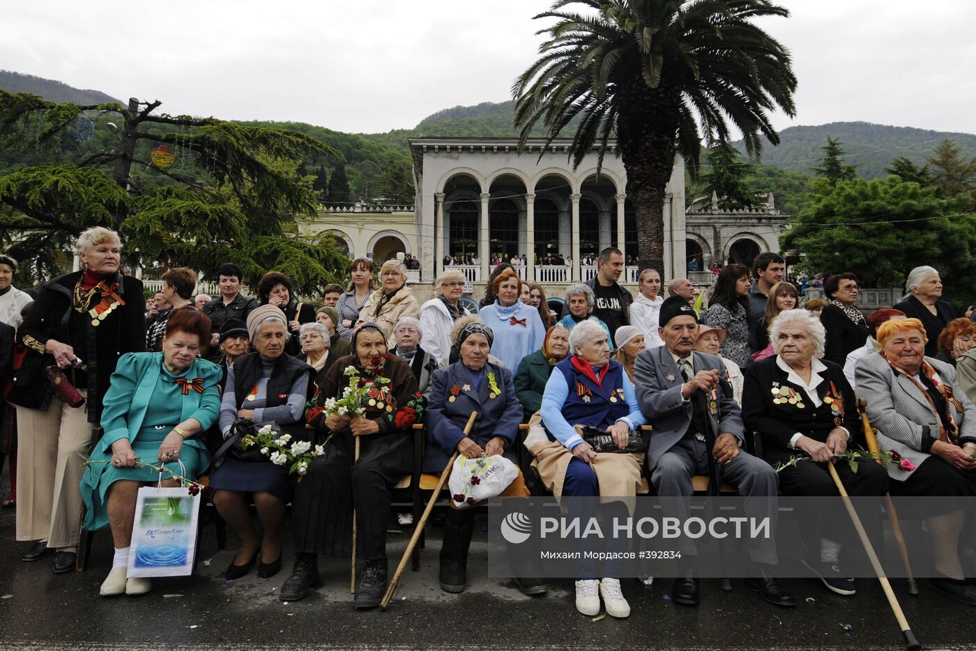 Празднование Дня Победы в Абхазии