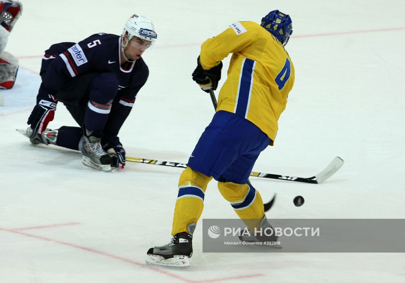 Чемпионат мира по хоккею. США - Швеция 2:4