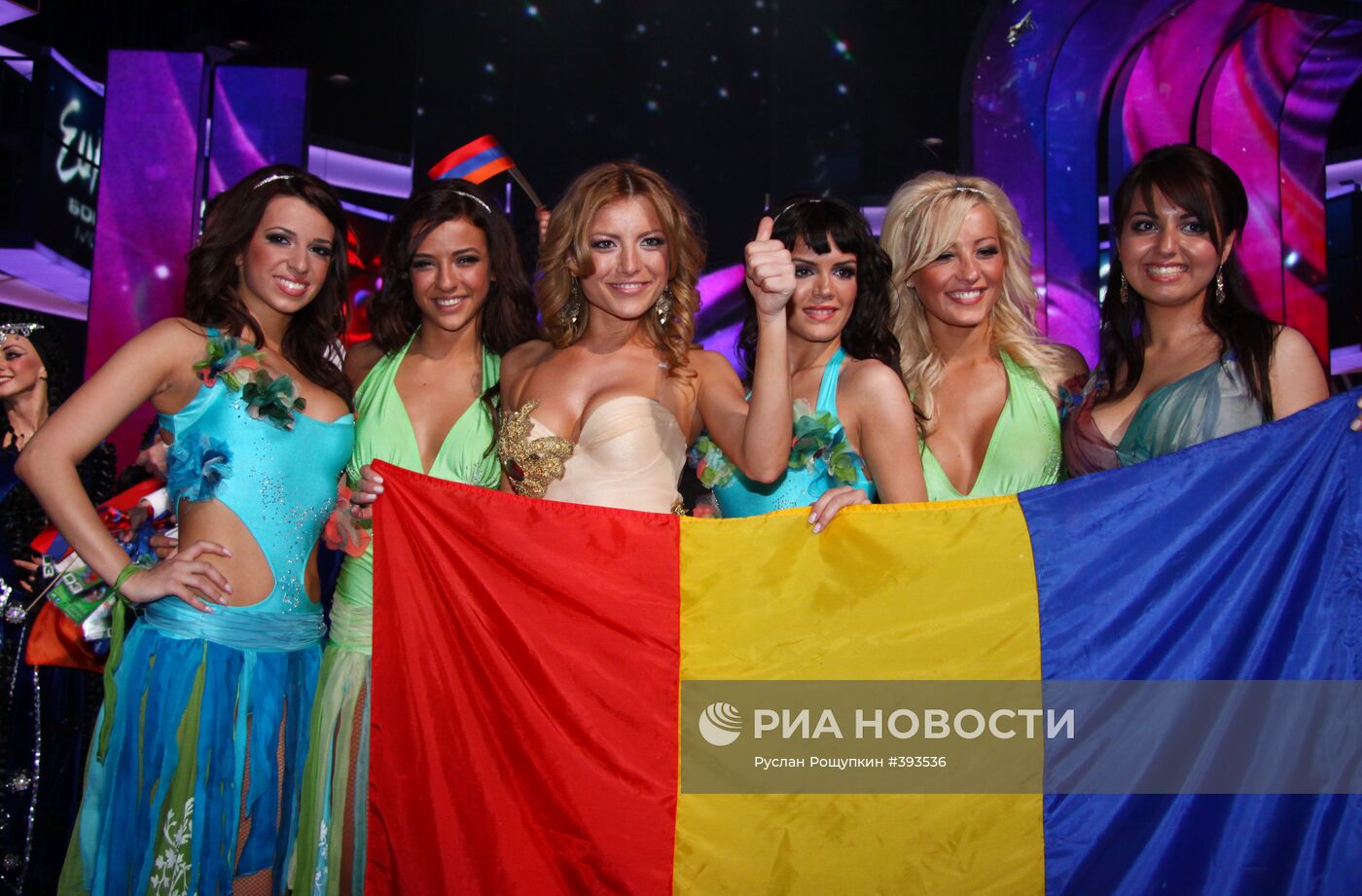 Елена Георге (Румыния). Первый полуфинал "Евровидения-2009"