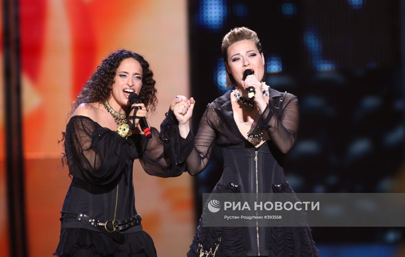 Ноа и Мира Авад (Израиль). Первый полуфинал "Евровидения-2009"