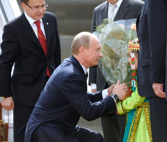 Визит В. Путина в Монголию