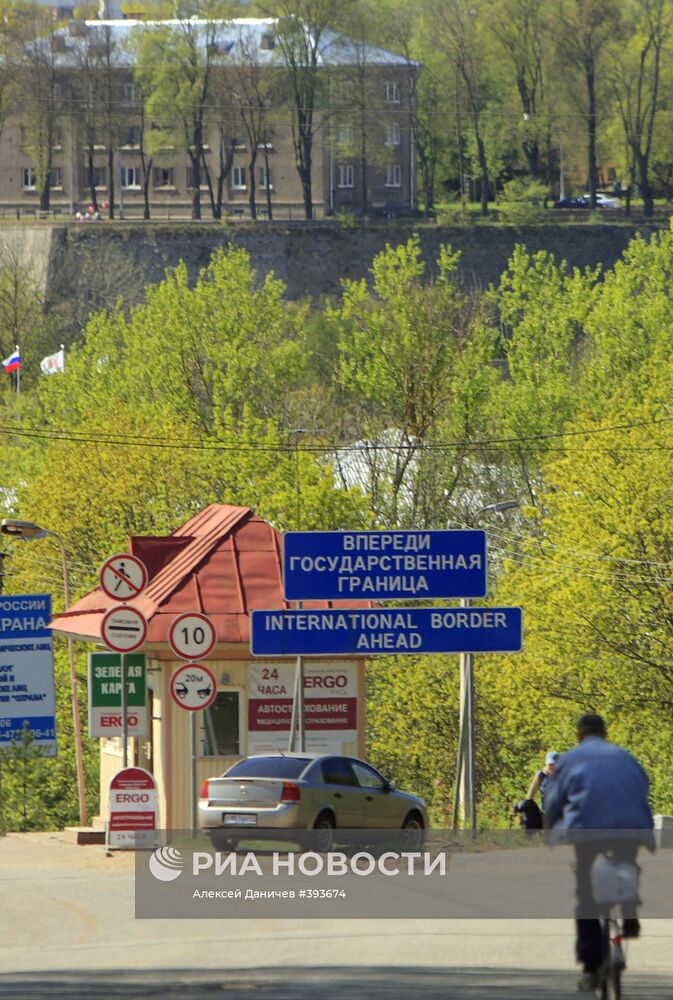 Государственная граница России и Эстонии
