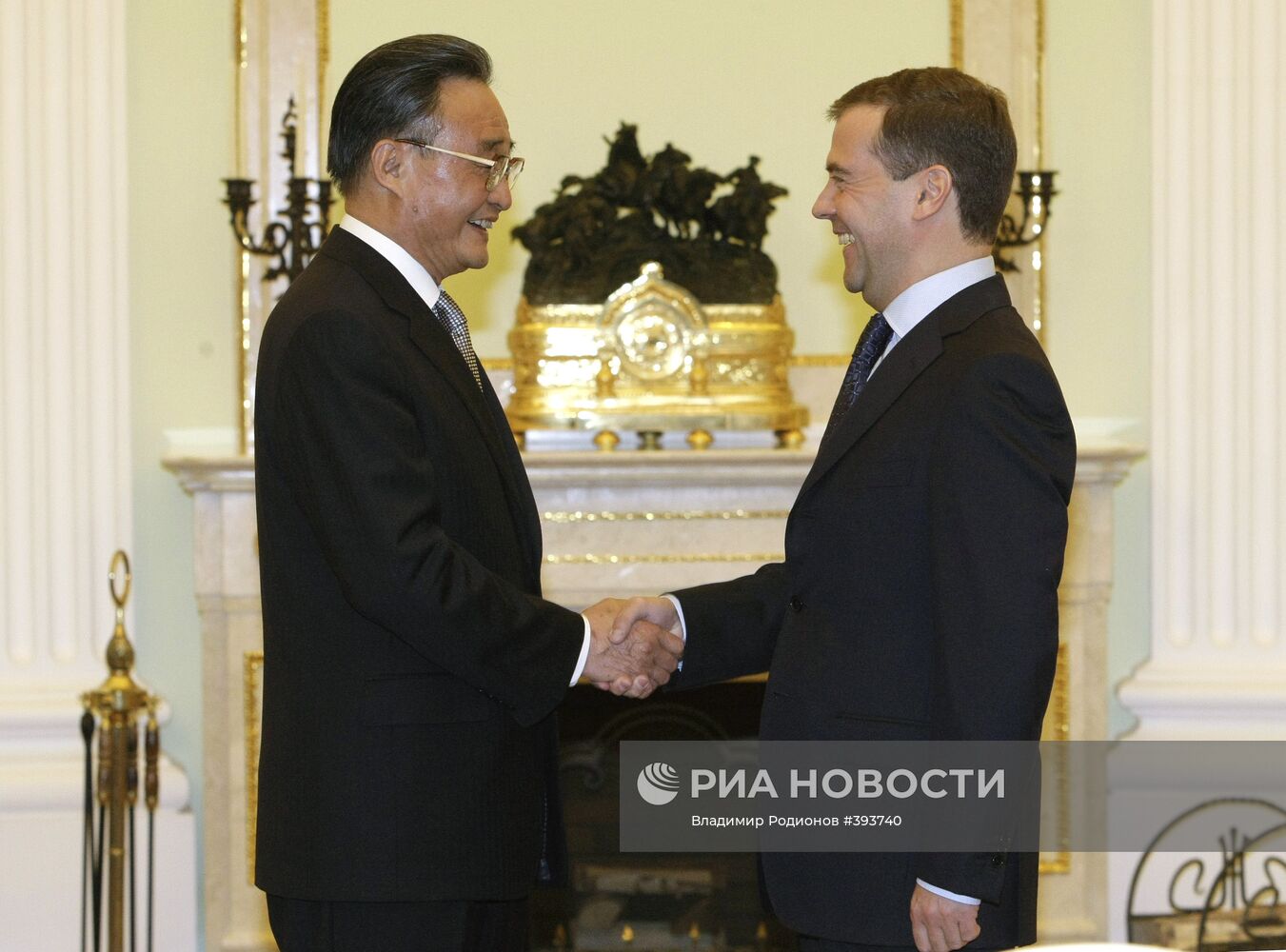 Д.Медведев и У Банго