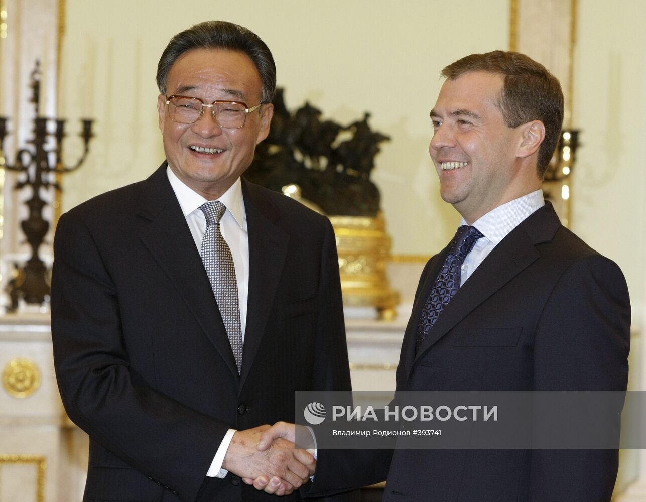 Д.Медведев и У Банго