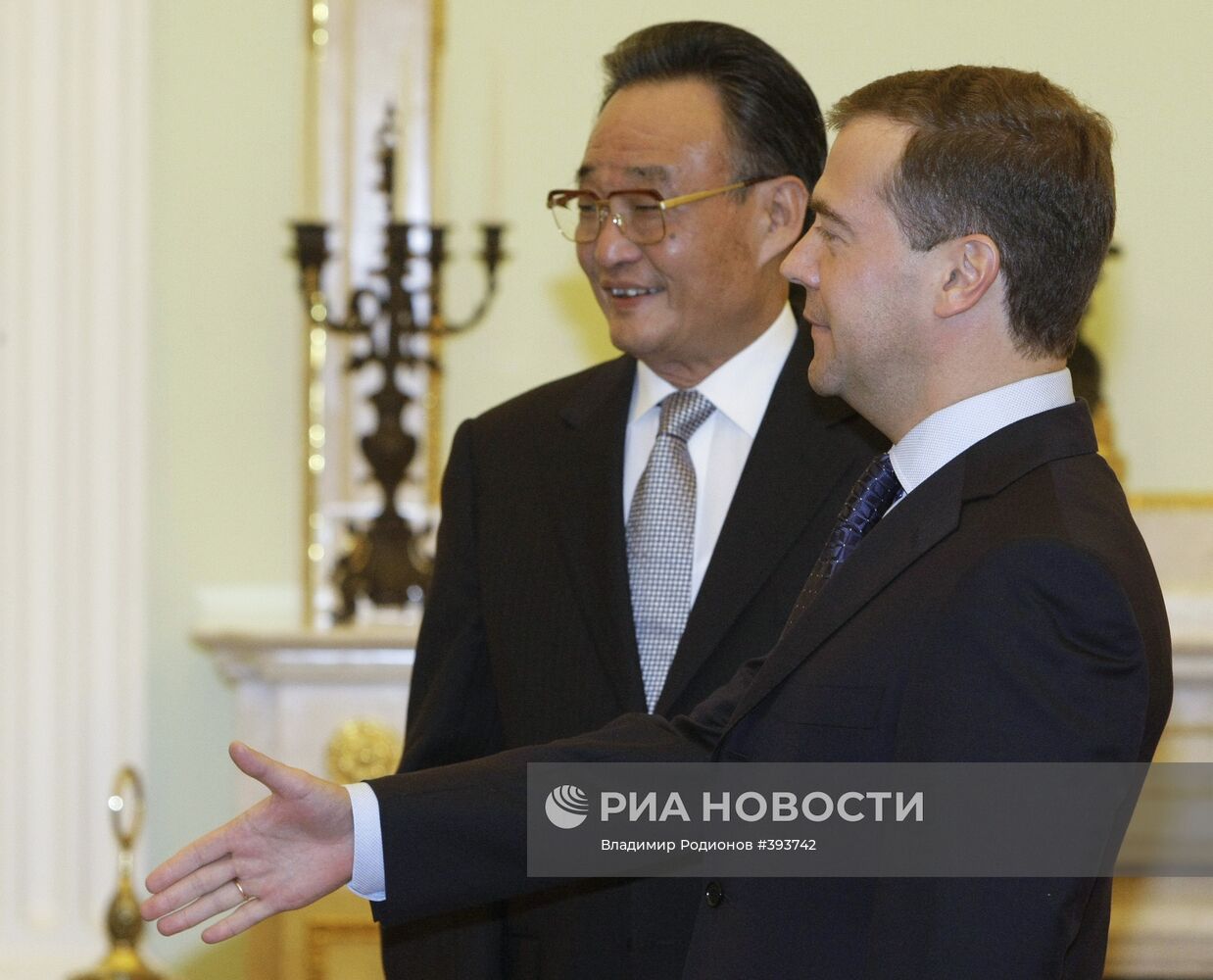 Д.Медведев и У Банго