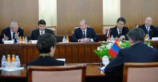 Российско-монгольские переговоры
