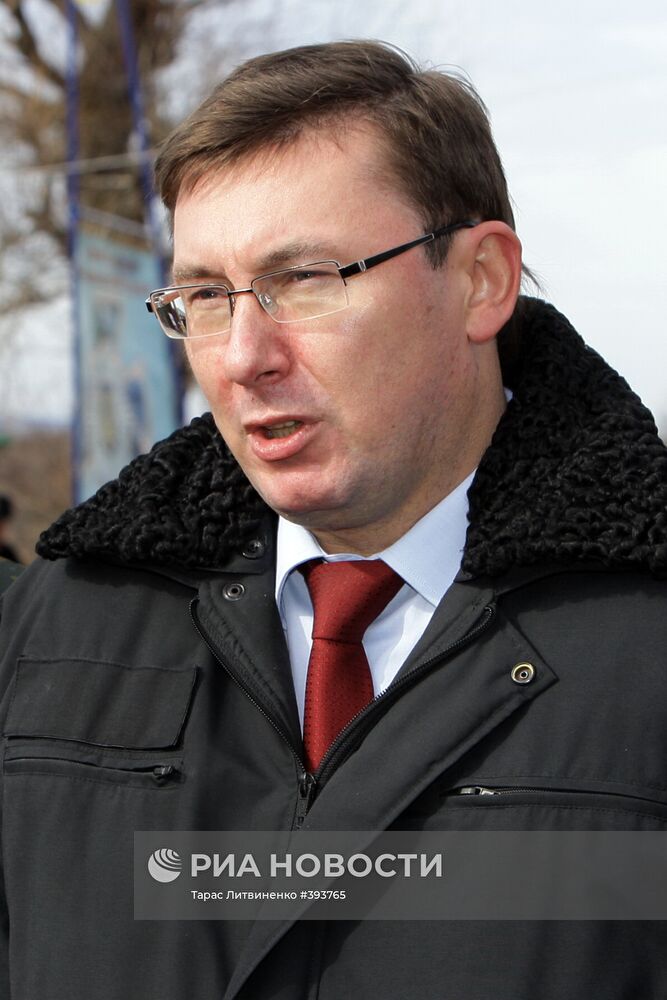 Министр внутренних дел Украины Юрий Луценко