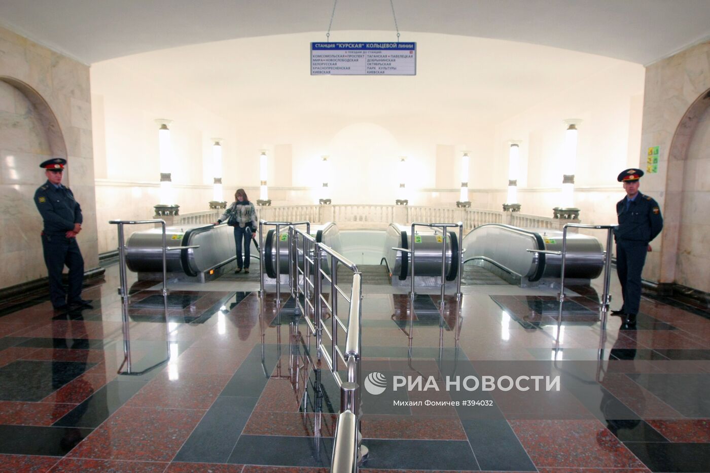После ремонта открылся выход в город станции "Курская-кольцевая"