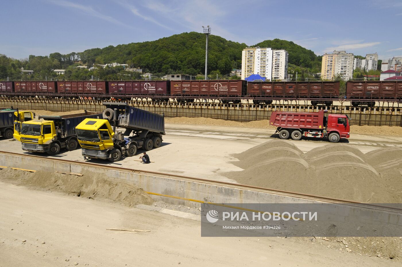 Строительство олимпийских объектов в Сочи