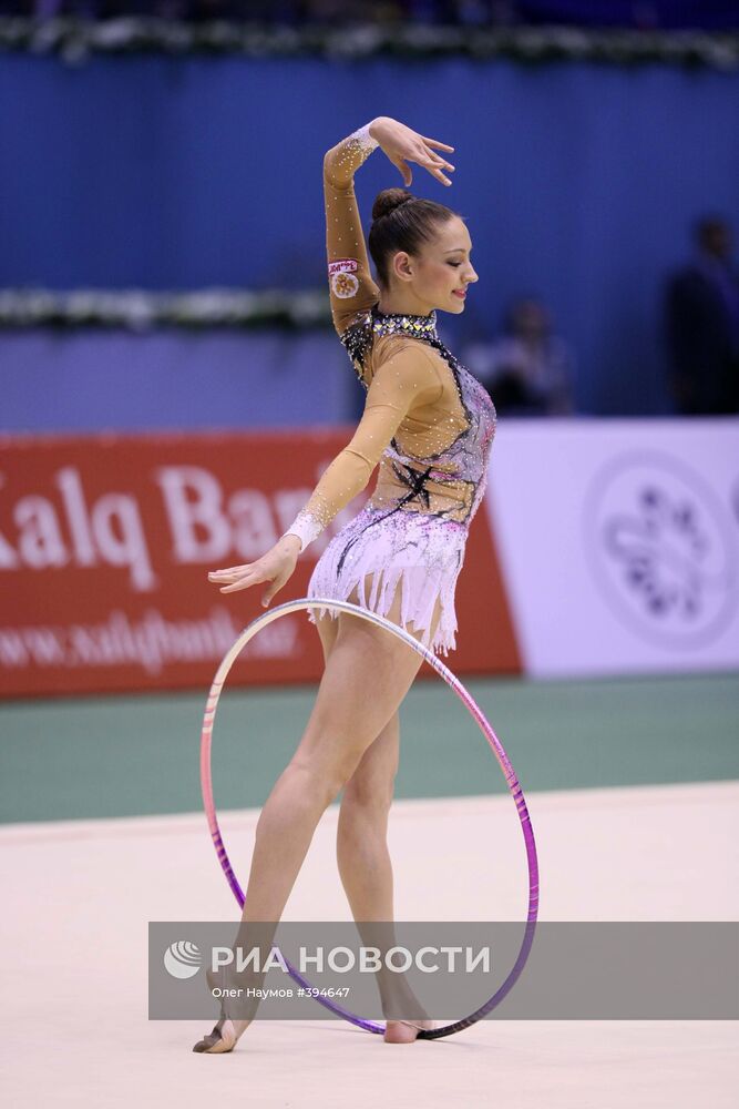 На чемпионате Европы по художественной гимнастике в Баку
