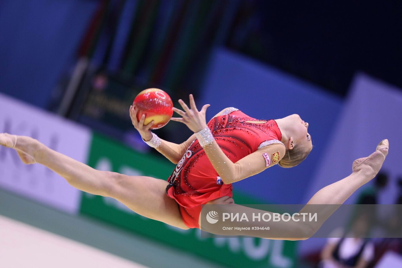 На чемпионате Европы по художественной гимнастике в Баку