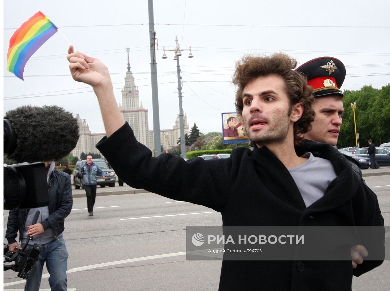 Милиционеры задержали участников "славянского гей-парада"