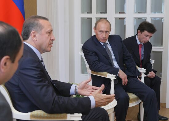Встреча Владимира Путина и Реджепа Тайипа Эрдогана в Сочи