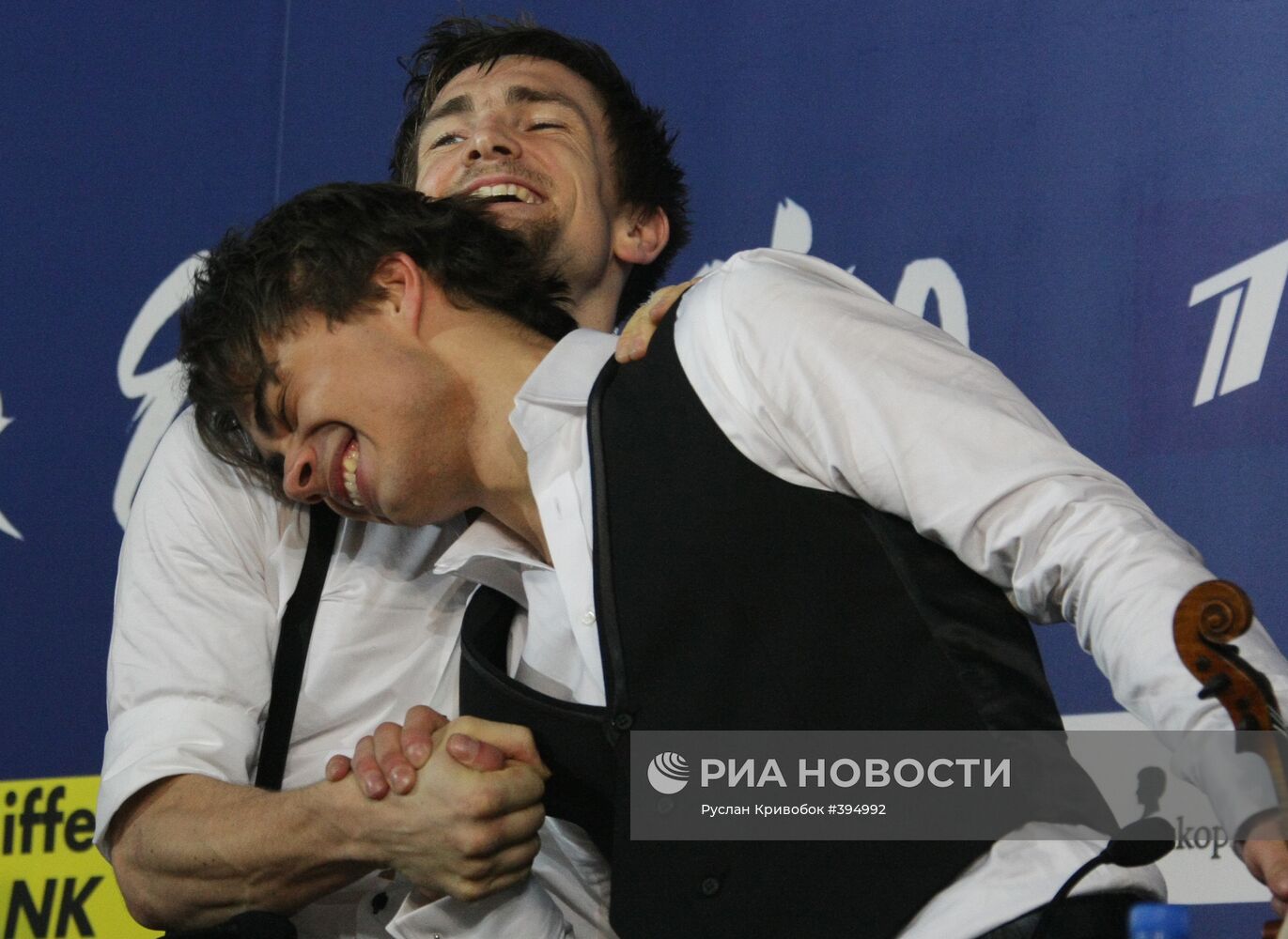 Пресс-конференция победителя "Евровидения-2009" А.Рыбака
