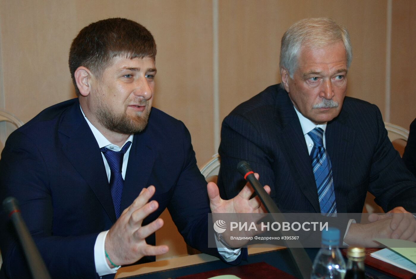 Рамзан Кадыров и Борис Грызлов