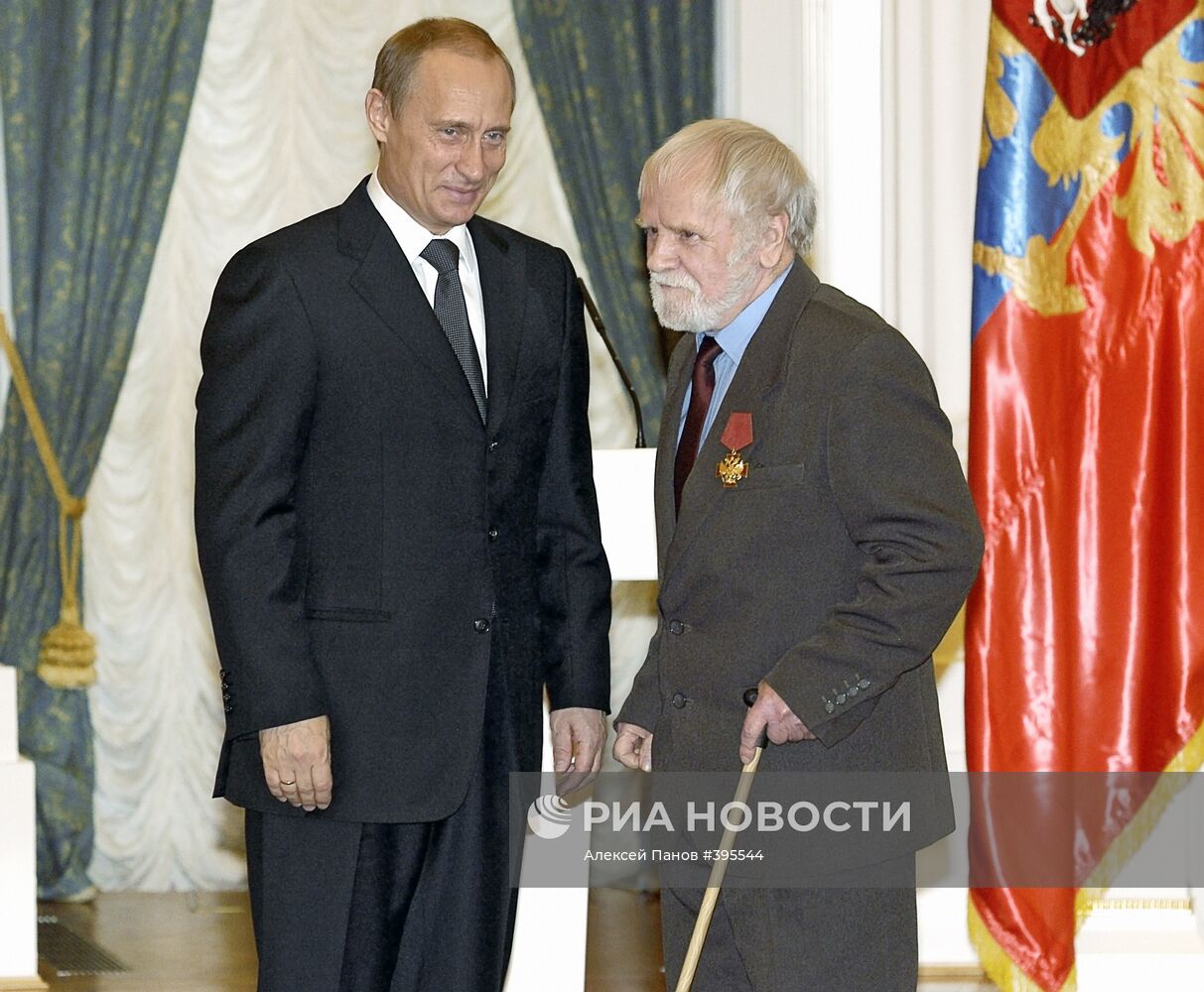 В.Путин и В.Белов